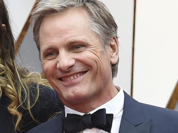 Viggo Mortensen arrives. Picture: AP