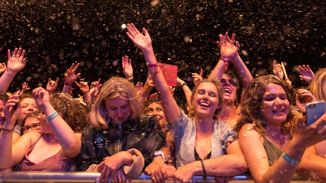 The third day of the Marion Bay Falls Festival. Picture: Matt Green