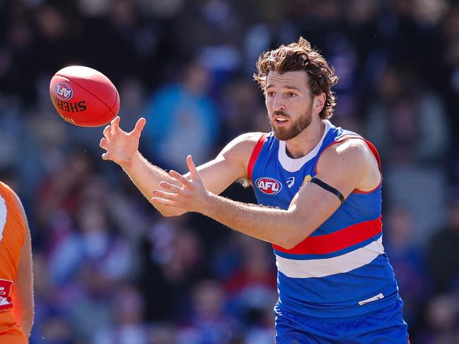 Marcus Bontempelli and the Bulldogs will play finals. Picture: Dylan Burns/AFL Photos via Getty Images.