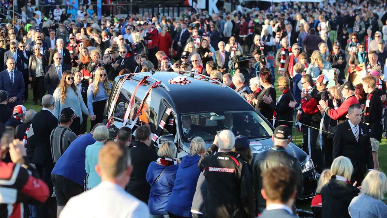 The centre will be built in Moorabbin where Danny was farewelled and spent years playing for St Kilda. Picture: Alex Coppel.