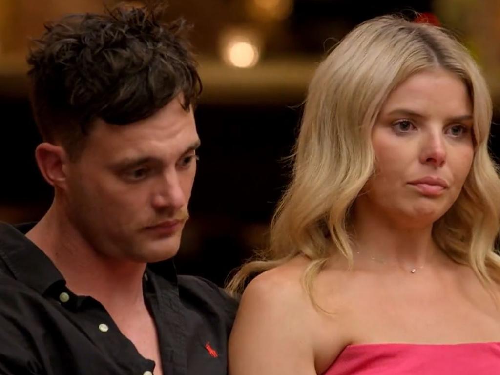 Despite suggestions they split at the reunion, it’s understood Jackson and Olivia are still together. Picture: Channel 9