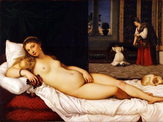 Titian, Venus of Urbino, 1534, Florence, Uffizi