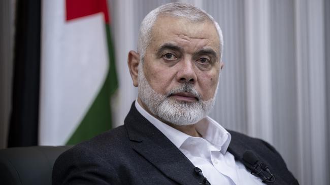 The late Hamas leader Ismail Haniyeh. Picture: Arif Hudaverdi Yaman/Anadolu via Getty Images