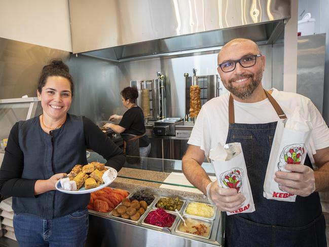 Liverpool Kebabs co managers Seher and Murat Akyuz. Picture: Chris Kidd