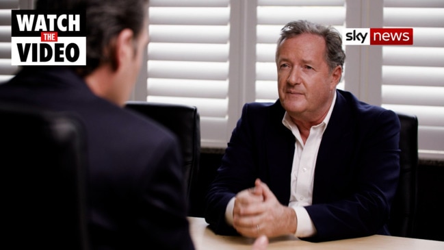 Piers Morgan announces name of new show