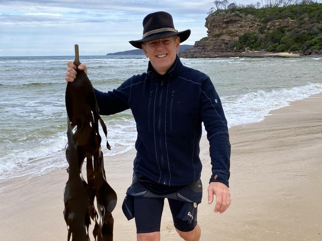 Auskelp founder Christopher Ride has been trying to get his $8 million kelp farming project up and running since June 2020. Picture: Supplied