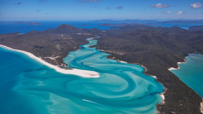 The Whitsundays is famous for its expansive white-sand beaches. Image: Supplied.