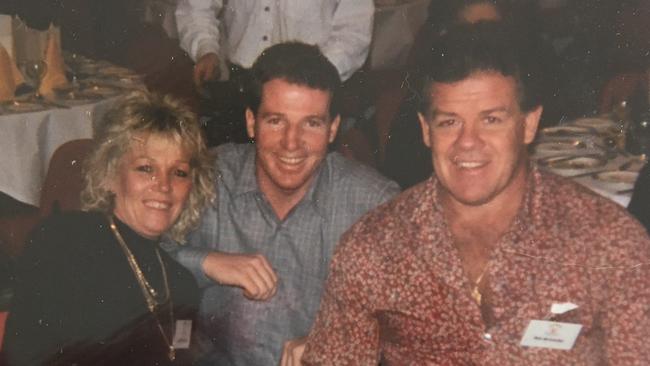 Bob McCarthy, his wife Jude and the author of this story in 1990.