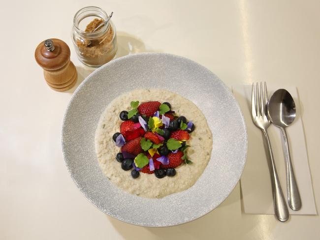 The oat and quinoa bircher R. Coffee Co at Camden.