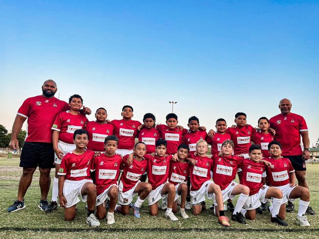 U10s Tongan team - Pacific Youth Rugby Festival 2023