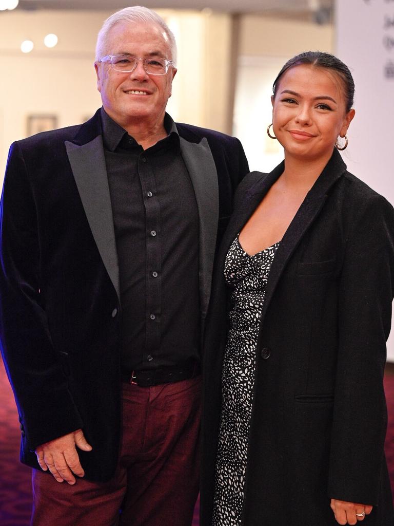 Disney's Frozen the Musical premiere at the Adelaide Festival Theatre: Rik and Lucy. Picture: Nicki Scenes Photography