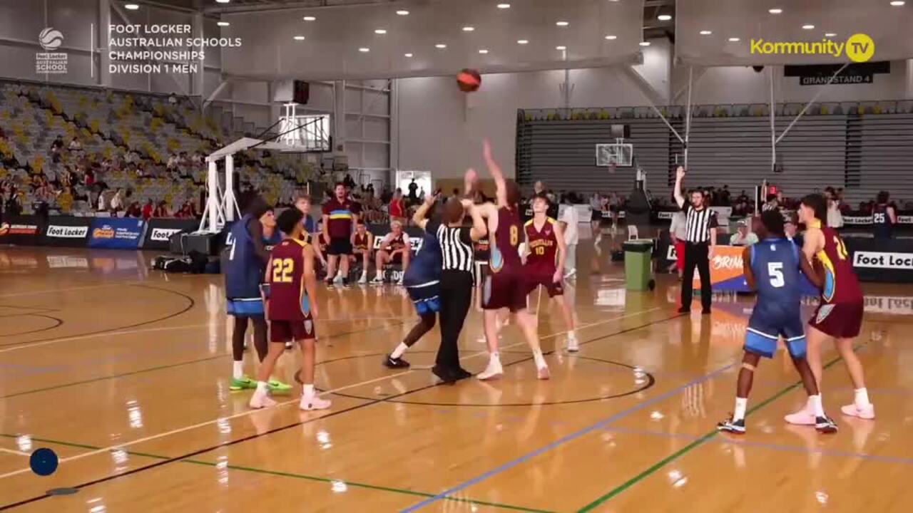 Replay: St Dominic's College v Marcellin College (U20 Men Div 1)  - 2024 Basketball Australia Schools Championships Day 1