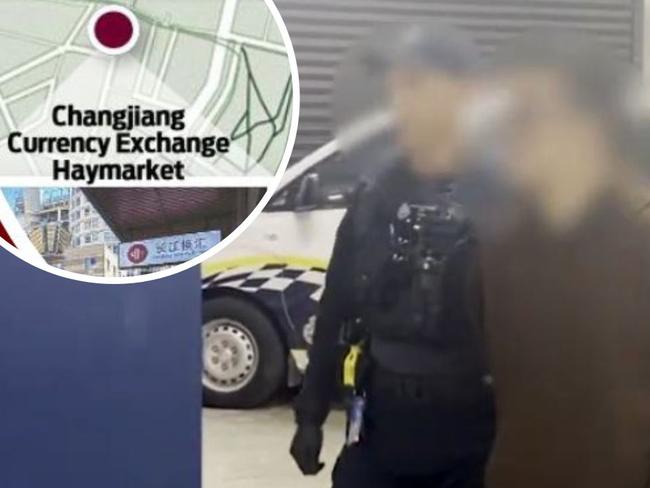 alleged chinese gangsters busted by the afp