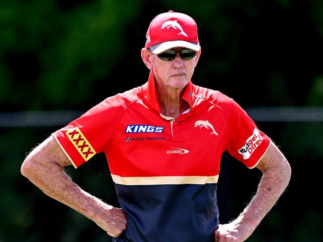 Wayne Bennett encouraged all the “drama queens” to stay out of the argument. Picture: Bradley Kanaris/Getty Images