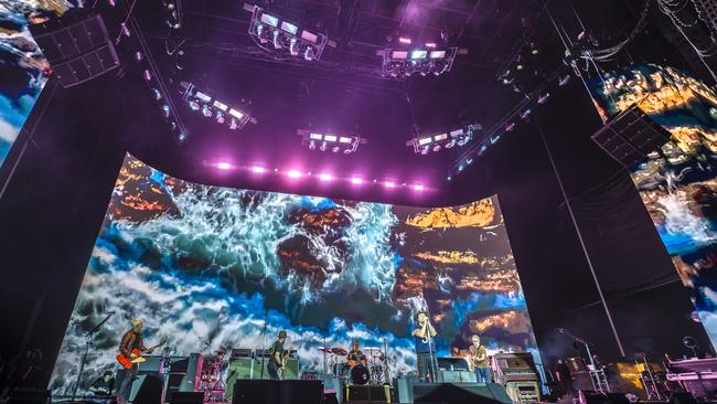 Pearl Jam performing at People First Stadium, Gold Coast. Picture: Simone Gorman Clark