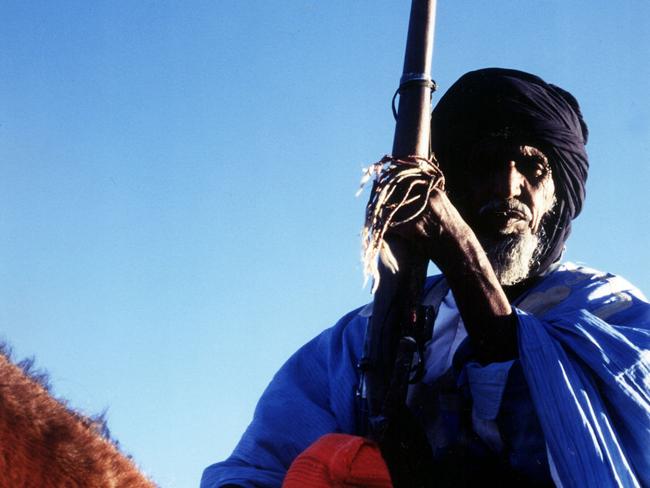 A Sahrawi man pictured in 2004 at refugee camp in Tindouf, Algeria. Picture: Supplied