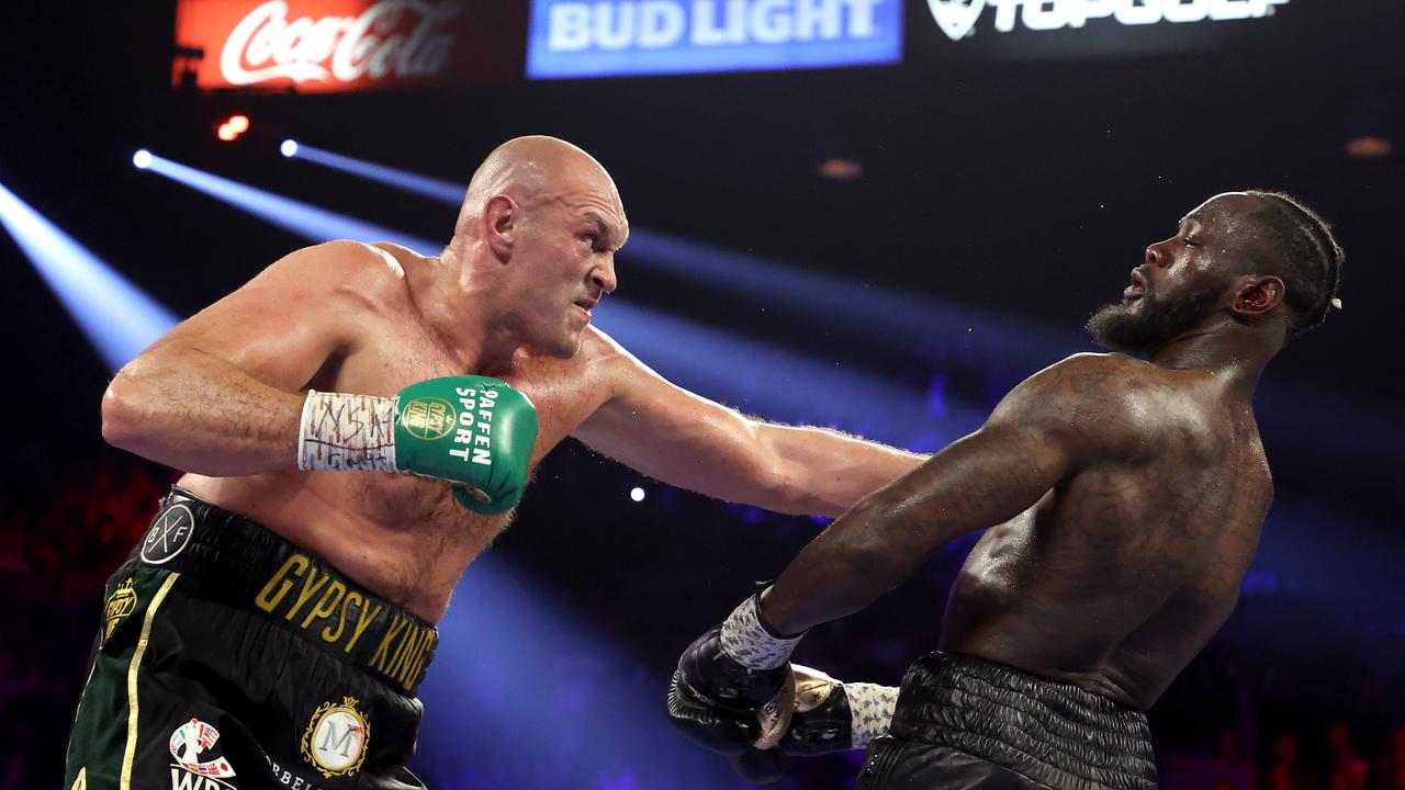 Tyson Fury was dominant in his victory over Deontay Wilder. (Photo by Al Bello/Getty Images)