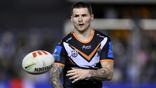 John Bateman. NRL R19 Cronulla Sharks V Wests Tigers at PointsBet Stadium. Picture: NRL Photos/Gregg Porteous