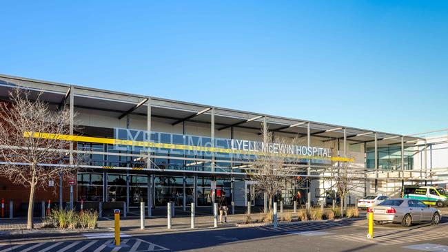 The Lyell McEwin Hospital emergency department will be expanded, and a new 250-space carpark built for staff. Picture: AAP / Russell Millard