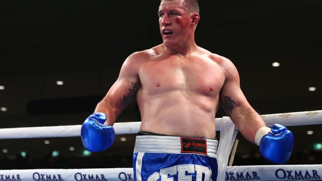 Paul Gallen survived the insane boxing marathon. (Photo by Chris Hyde/Getty Images)