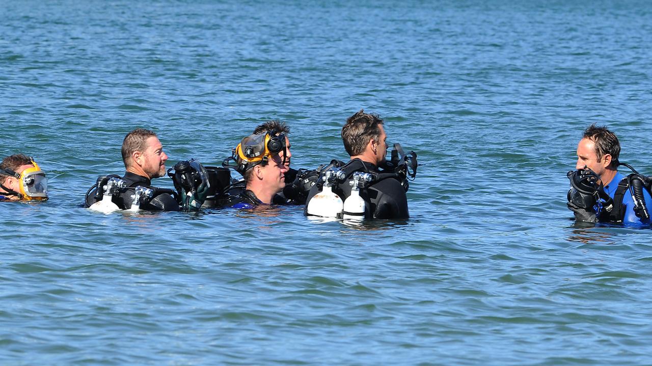 Police believe the baby was washed 30km north while she was still alive. Picture: AAP/John Gass