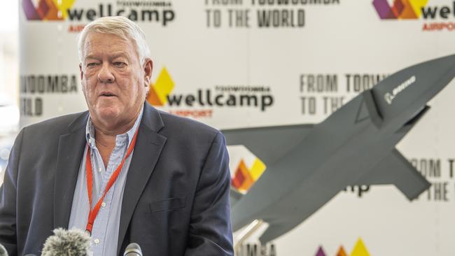 John Wagner from Wellcamp Airport. Boeing to produce Loyal Wingman at Wellcamp Aerospace Precinct. Boeing to produce Loyal Wingman at Wellcamp Aerospace Precinct. Picture: Nev Madsen.