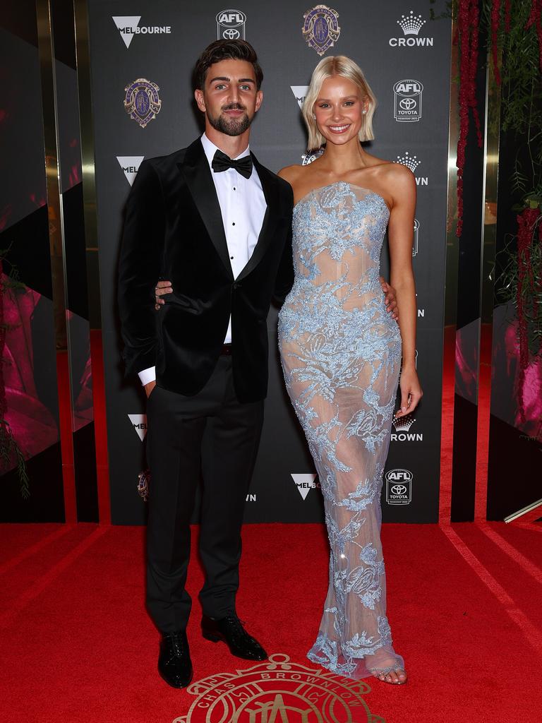 The couple stunned on the red carpet. Picture: Graham Denholm/Getty Images