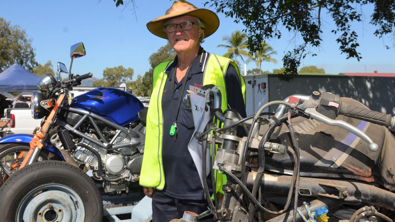 2023 Townsville Swap Meet: Townsville Combined Motor Club' Swap Committee chairman Rick Carbis