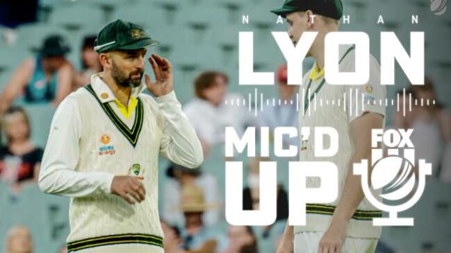 Nathan Lyon mic'd up vs. Windies!