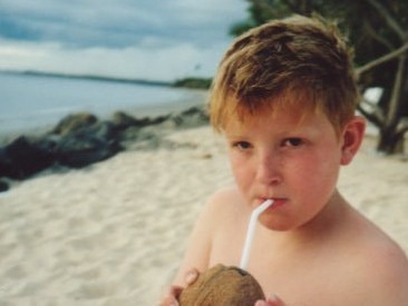 Rory Sykes, as a child. Rory, an Australian man who had a house in Malibu has died aged 32 is who has died in the LA wildfires, January 2025. Picture: X - https://x.com/rorysykes