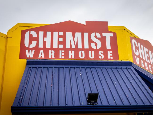 BRISBANE AUSTRALIA - NewsWire Photos JANUARY 27, 2023: Stock Images - Chemist Warehouse. NewsWire / Sarah Marshall