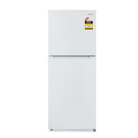 203-litre top mount fridge in white for $429. Picture: Kmart