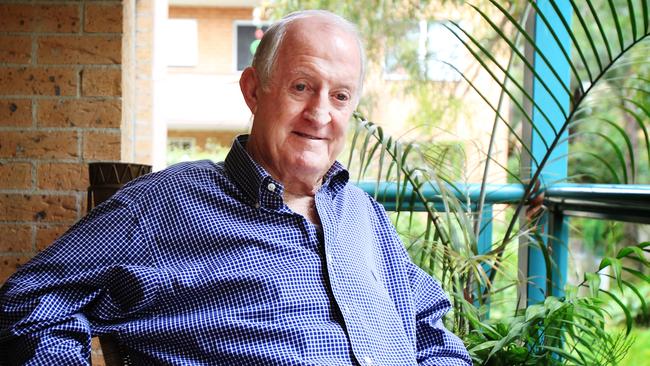 Former St George RL player Johnny (John) Raper (72) at his home in Kirrawee, Sydney.