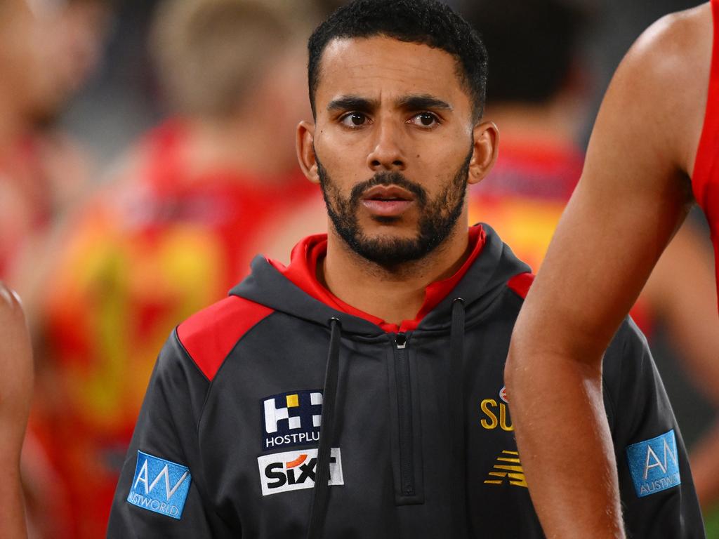 The Suns fear Touk Miller has broken his wrist. Picture: Getty Images