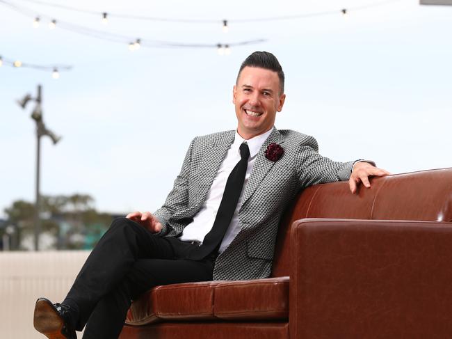 28.12.2018.Walk of Fame star recipient Michael Griffiths pictured at Adelaide Festival Theatre.  PIC TAIT SCHMAAL.