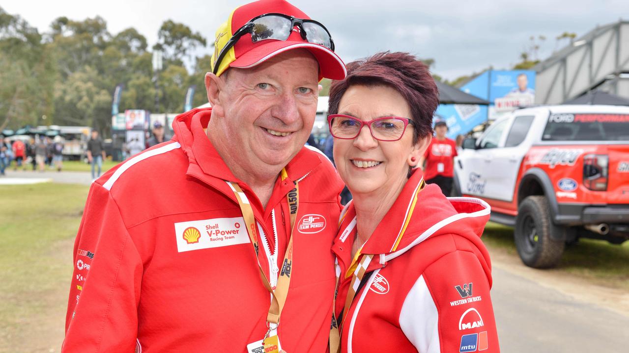 Fans at the Vailo Adelaide 500. Picture: Brenton Edwards