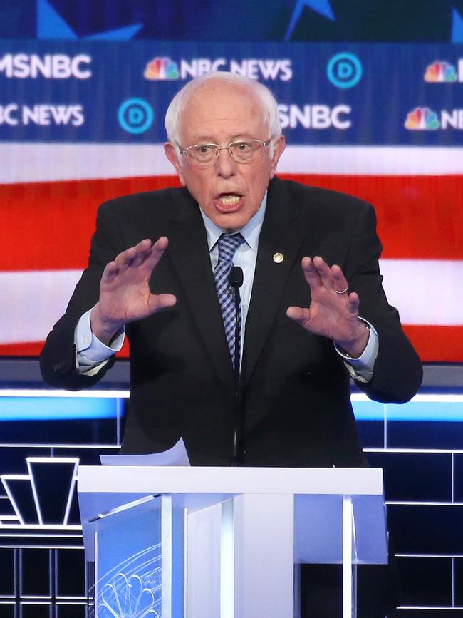 Sanders. Picture: Getty Images