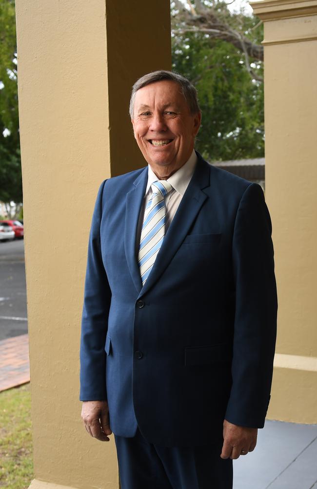 Ipswich Girls' Grammar School Principal Dr Peter Britton.