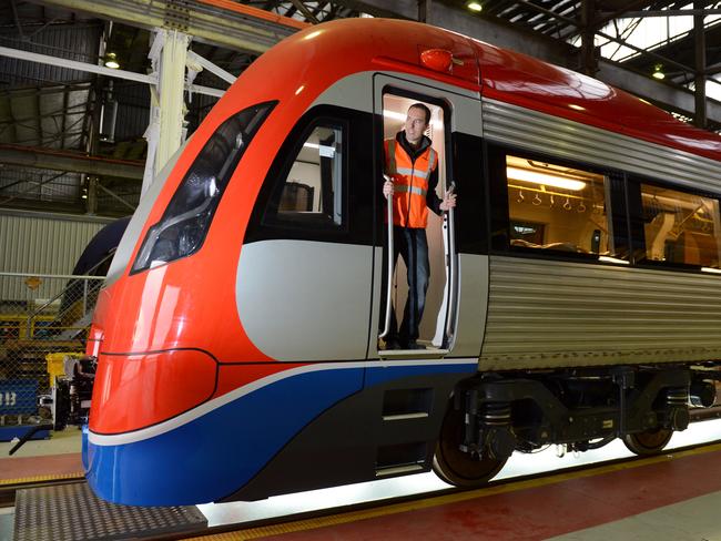 Bombardier in Dandenong will transport the new Adelaide EMU (Electrical Multiple Unit) electric train to Adelaide on Wednesday 17th July.