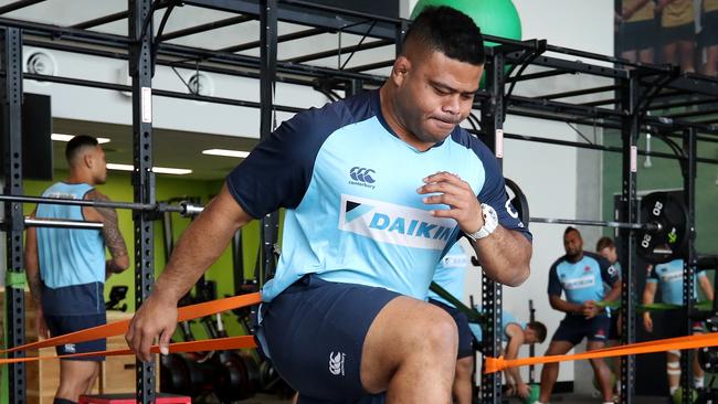 Tahs hooker Tolu Latu has worked hard to force his way into the team for the semi-final. Picture: Getty Images