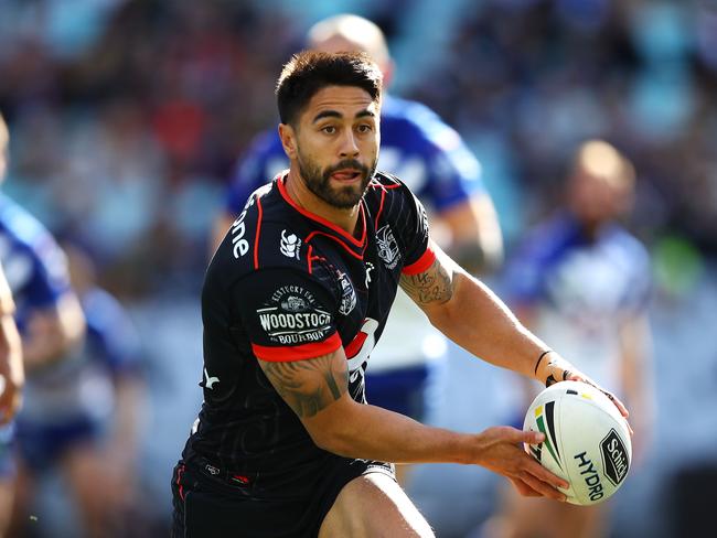 Shaun Johnson is back at the Warriors. Picture: Mark Kolbe/Getty Images