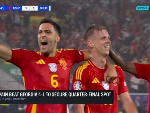 Spain set up epic Quarter final with hosts