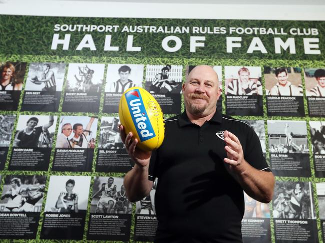 Southport Sharks coach Steve Daniel. Photo by Richard Gosling