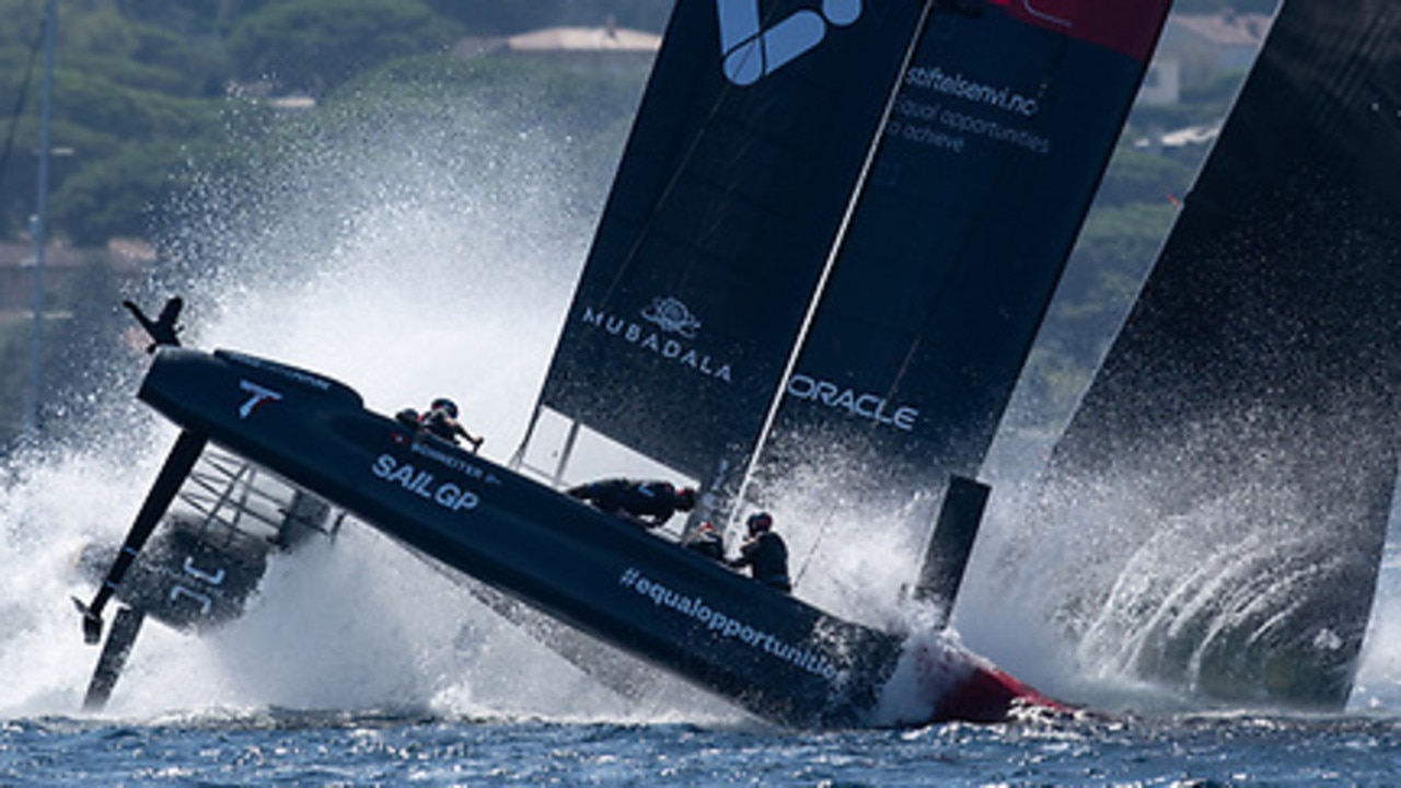 A lot can go wrong on these technical machines in a blink of an eye. Pic: Supplied/SailGP