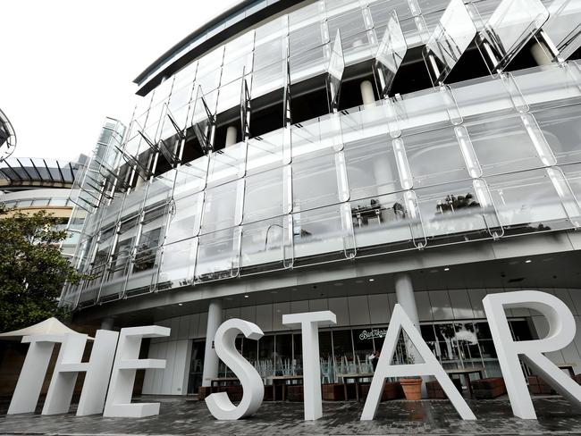 SYDNEY, AUSTRALIA - NewsWire Photos OCTOBER 17, 2022: The Star Casino building in Pyrmont. The Star Casino in Sydney as the gambling and hospitality giant is hit with a whopping $100m fine following a damning report into its ÃconfrontingÃ and ÃshockingÃ conduct.Picture: NCA NewsWire / Damian Shaw
