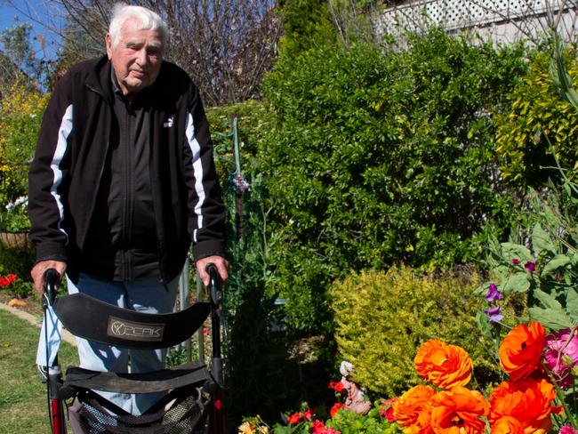 At 94 years young, Bill van Mourik, is a long-time participant of The Chronicle Garden Competition, and likely to be its oldest entrant.