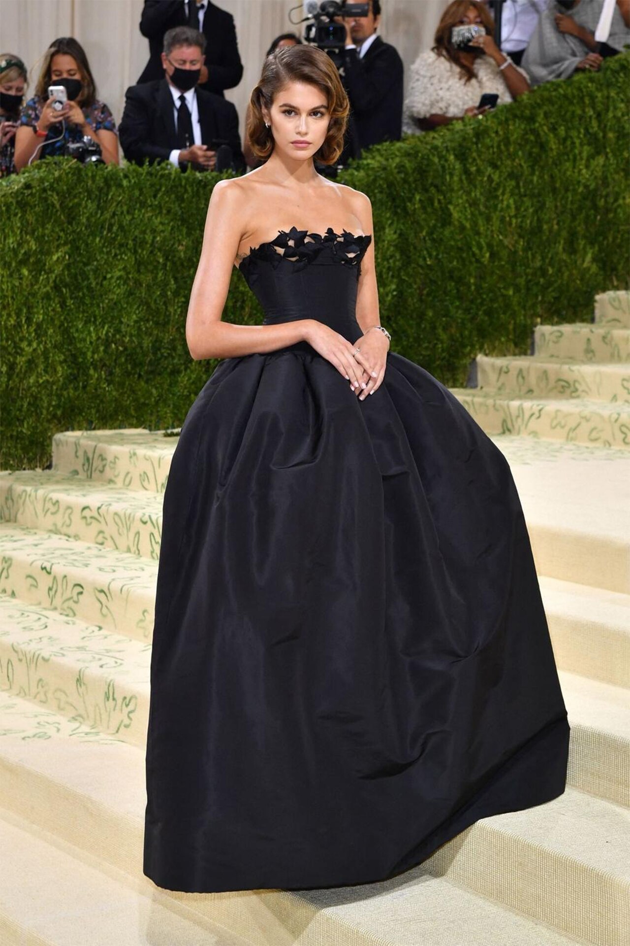 Kaia Gerber attends the 2021 Met Gala.