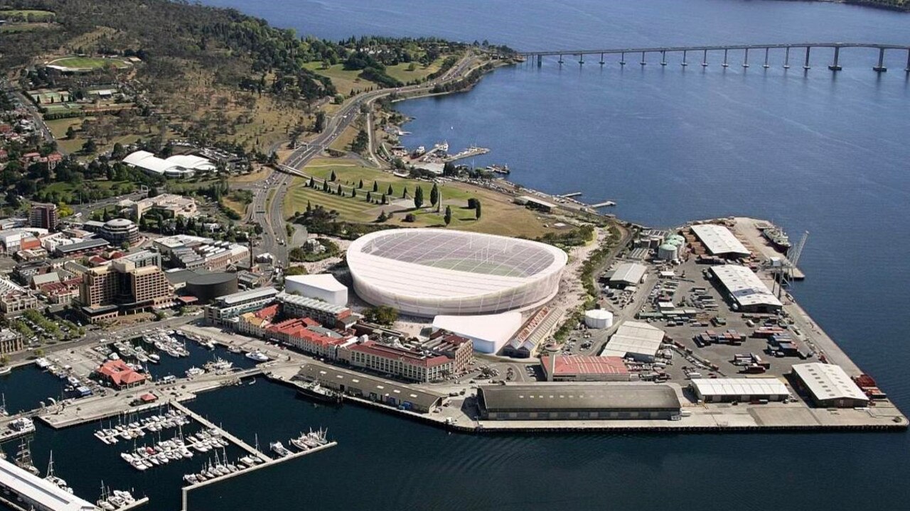 Macquarie point stadium artists impression