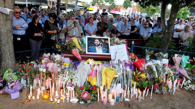 Thousands have paid respects to slain bus driver Manmeet Sharma. Pic: Jack Tran