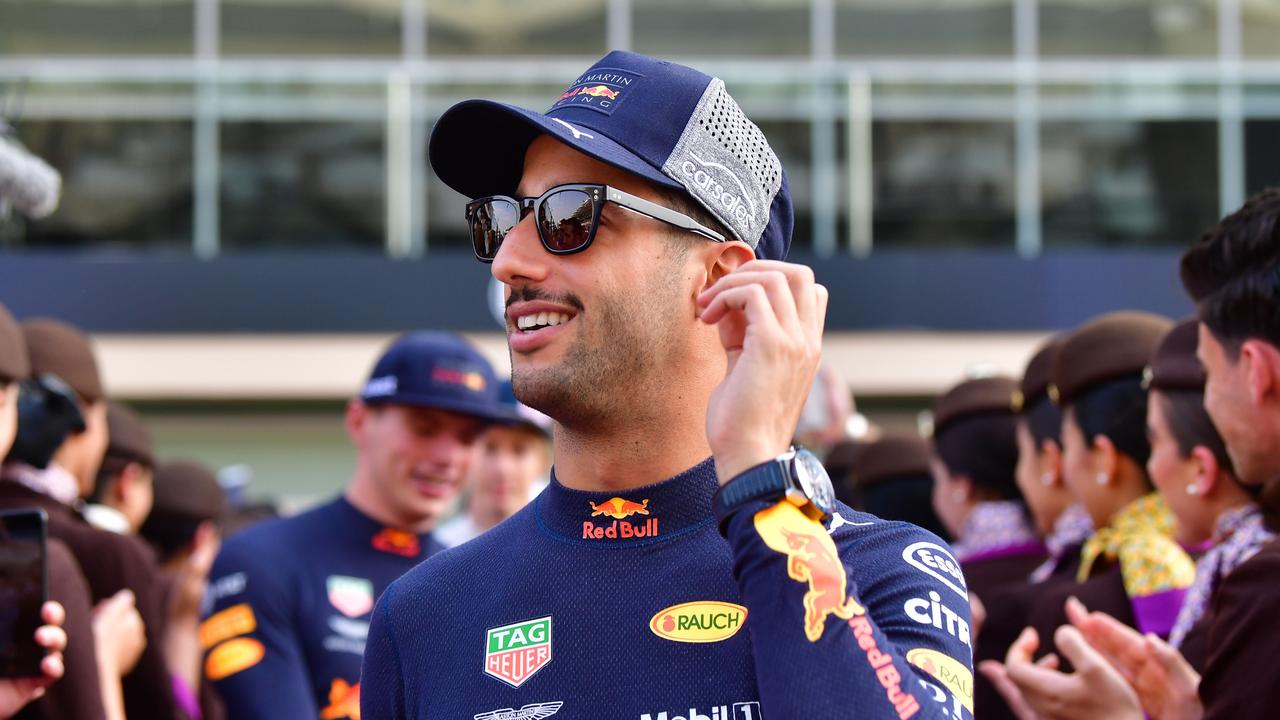 Daniel Ricciardo will begin his Renault duties in the New Year.